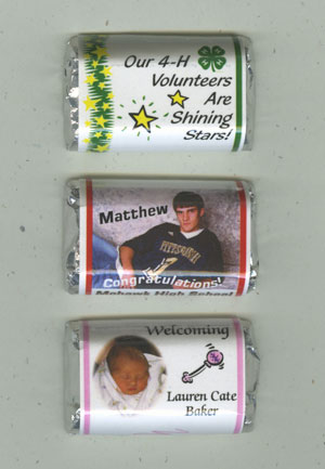 candy wrappers